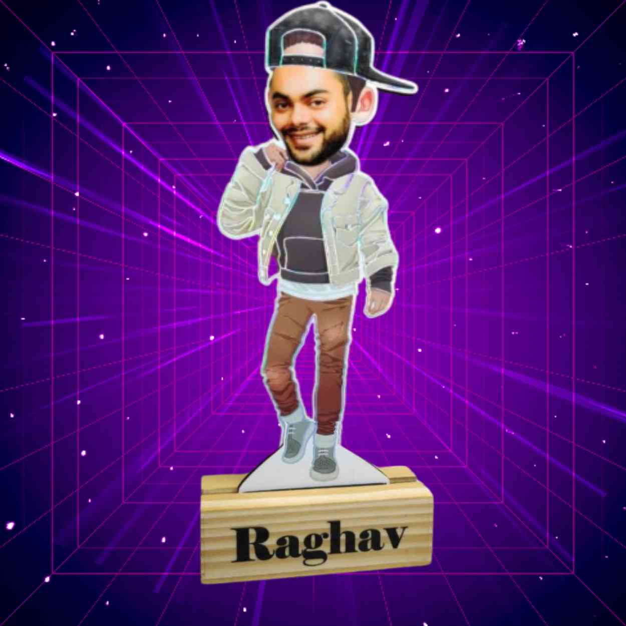 Customized Boy Caricature Stylish