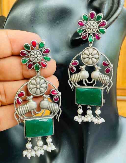 Antique Latkan Earrings For Girls And Women three