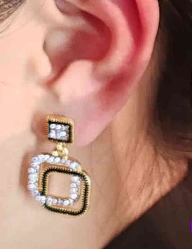 Double Hoop Earrings For Women And Girls buy now