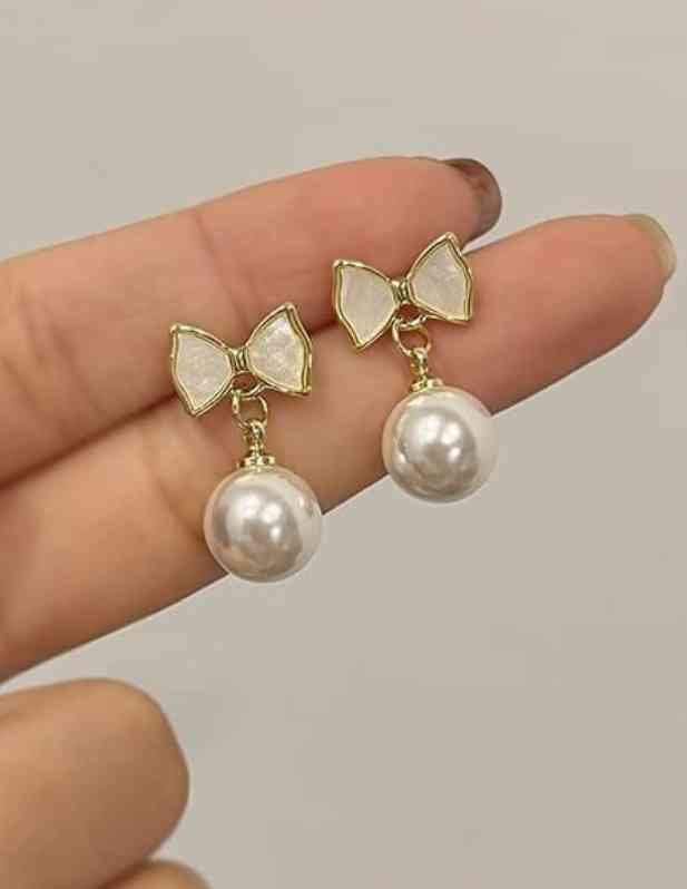Western Pearl Earring For Girls And Women