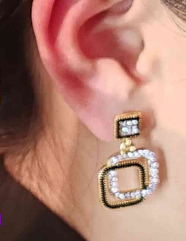 Double Hoop Earrings For Women And Girls buy now