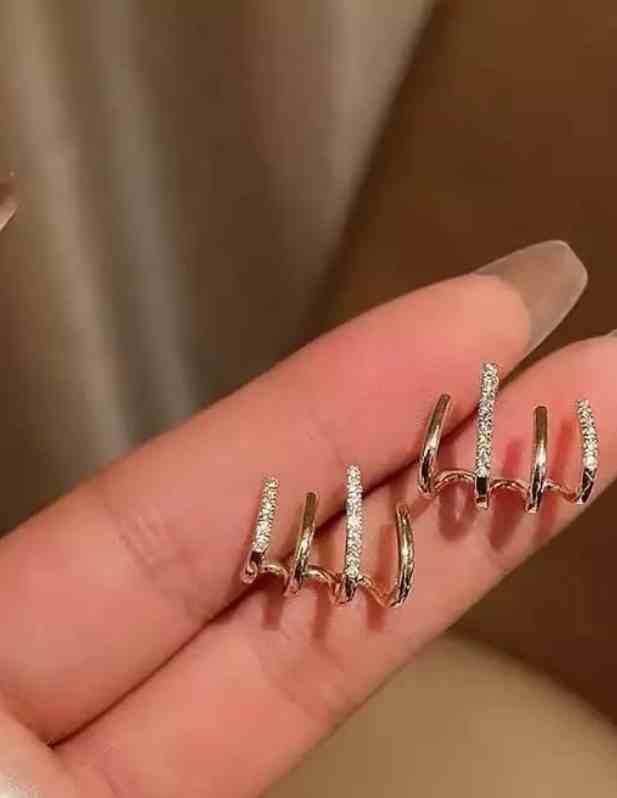 Round Tops Earrings Design