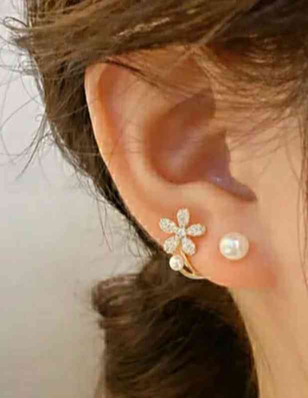 Trending Butterfly Earrings Hoops Flower shop now