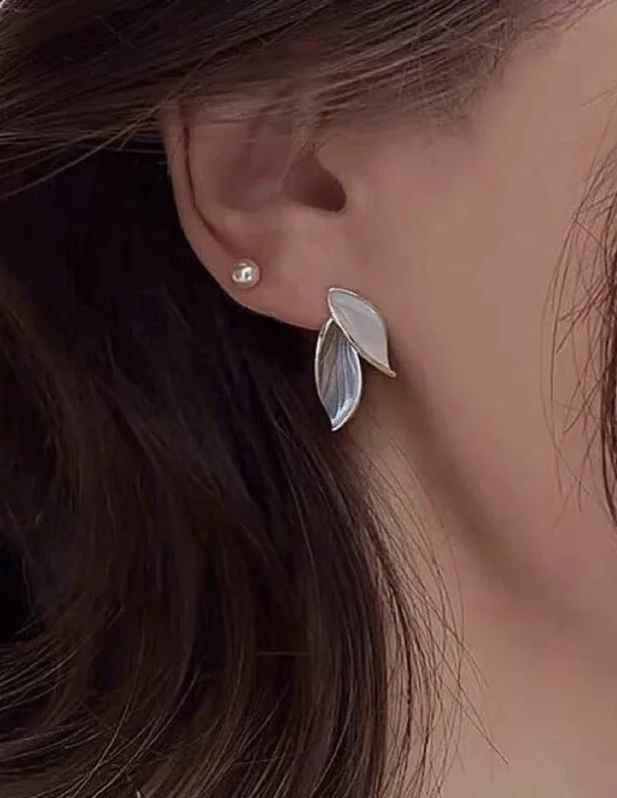 Leaf Shaped Earrings