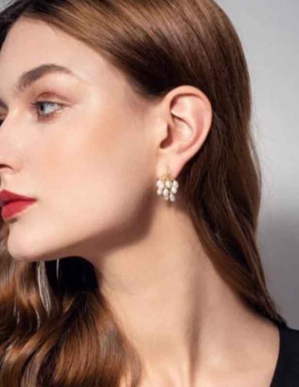 Designer Ear Studs For Women And Girls at wooshanta