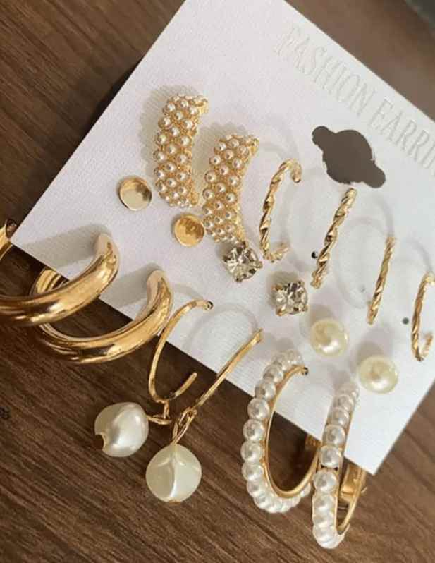 Earrings Combo Set of Six buy now