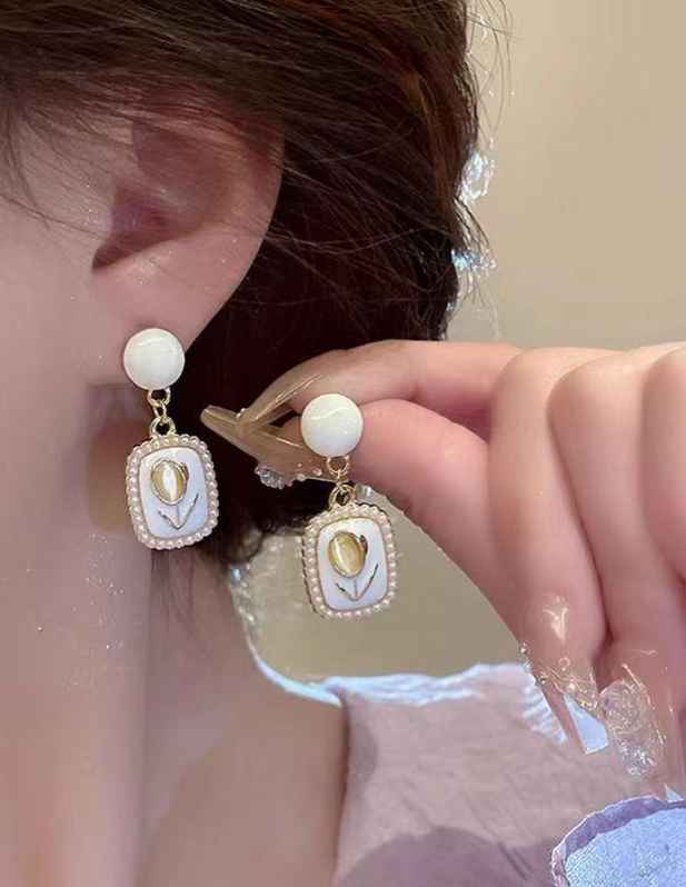 shop Faux Pearl Earrings