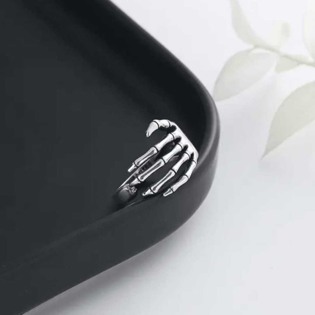 Hand Ring Silver shop now