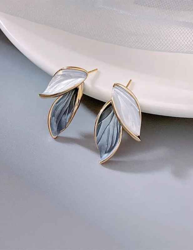 Leaf Shaped Earrings