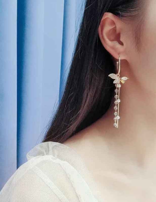 Long Butterfly Earrings