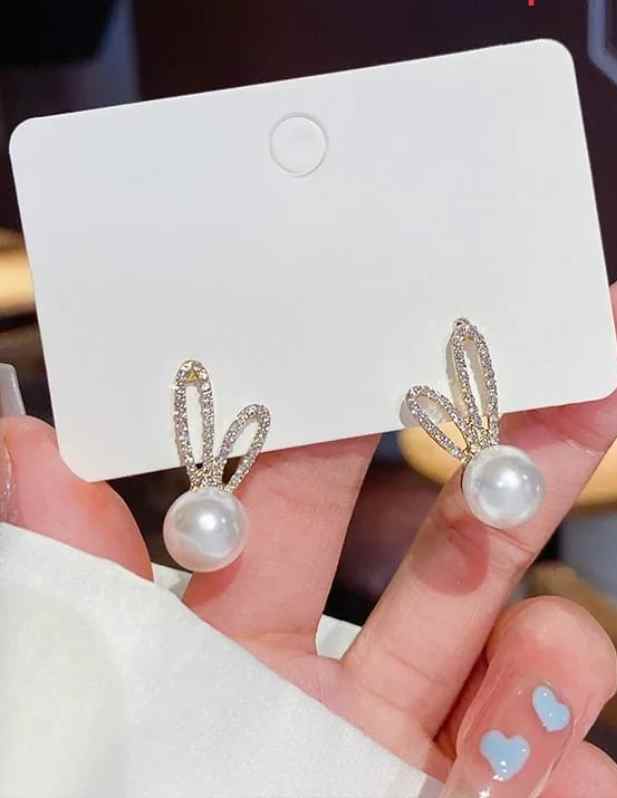 Pearl Round Earrings