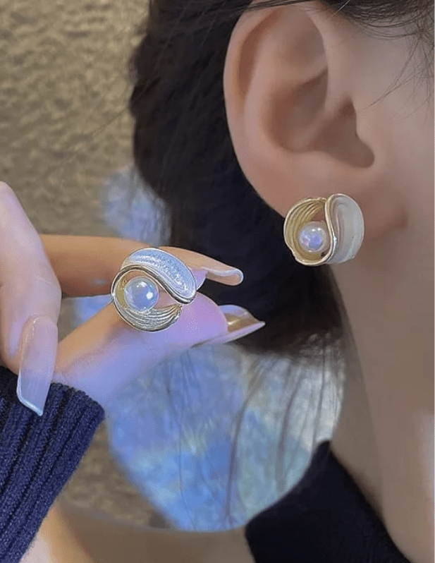 Real Pearl Drop Earrings buy now