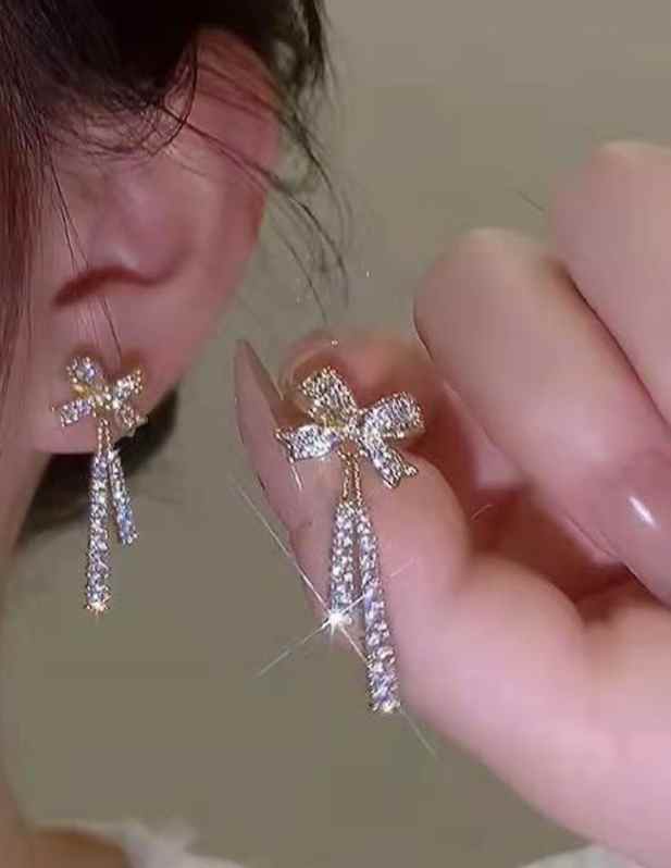 Ribbon Bow Earrings shop now