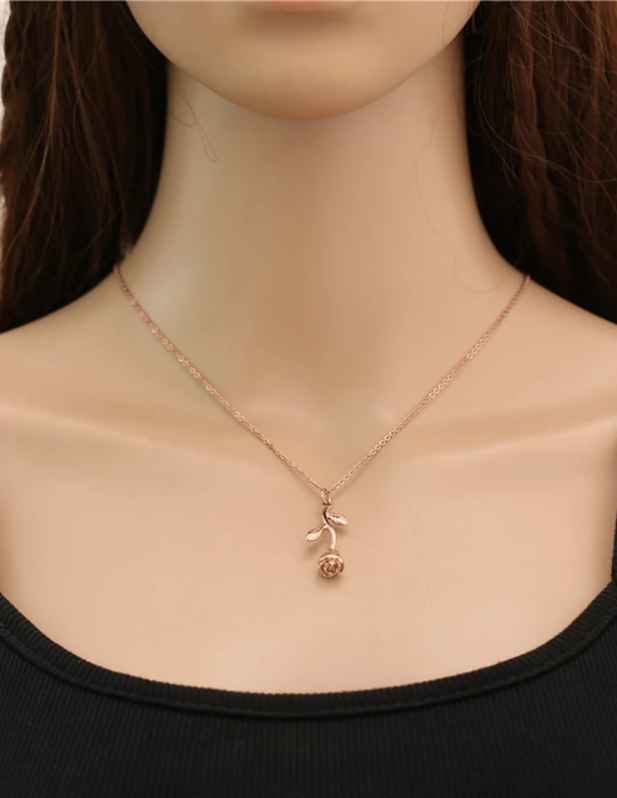 Rose Flower Pendant