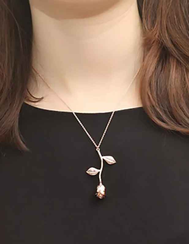 Rose Flower Pendant
