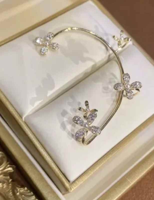 Multi Jhumki Flower Earrings shop now