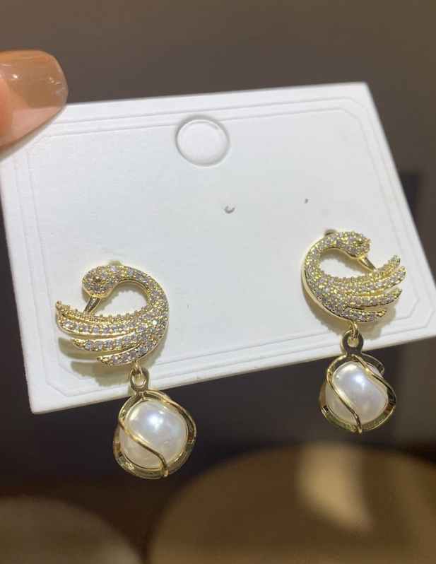 Shop Swan Design Earrings