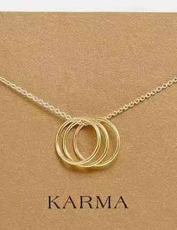 Three Circle Pendant Necklace