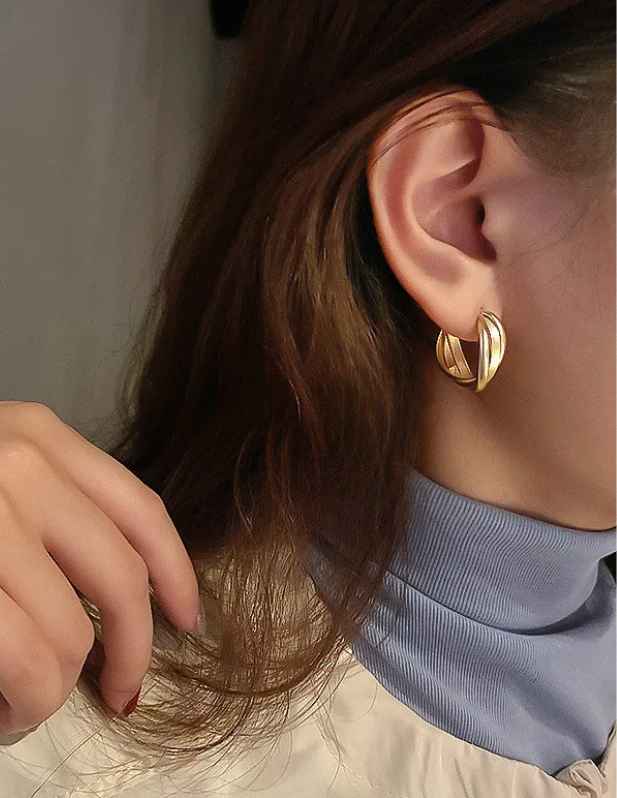 Three Layer Earrings shop now