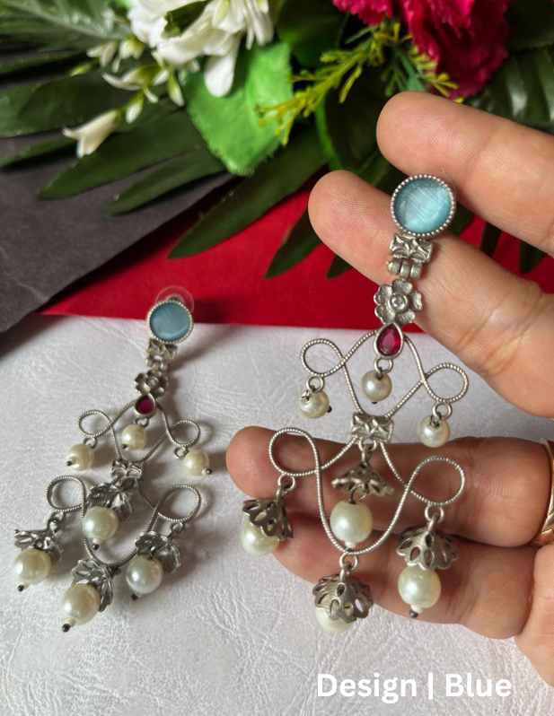 Charming Jhumka Earrings yellow