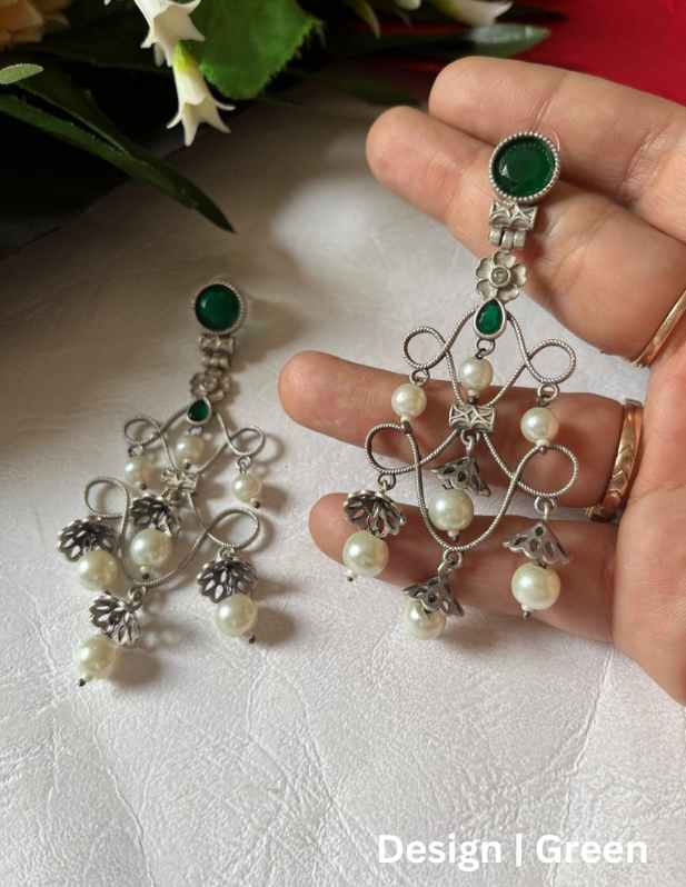 Charming Jhumka Earrings yellow