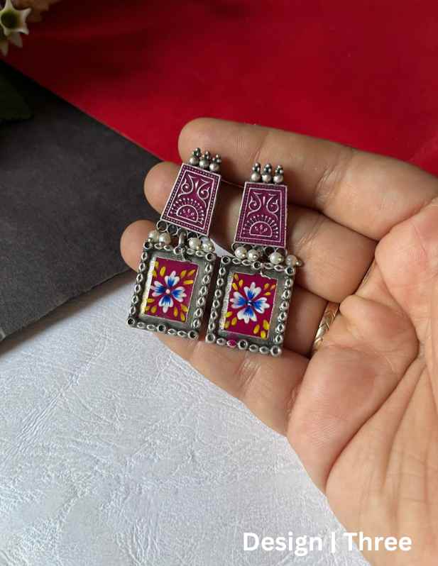 Charming Rectangle Hoop Earrings one