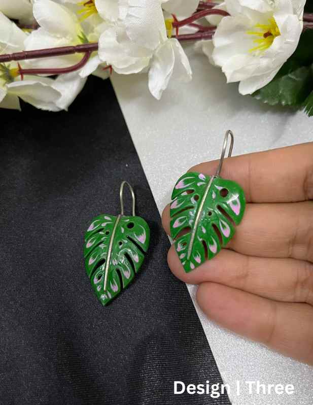 Leaf Earring For Girls one