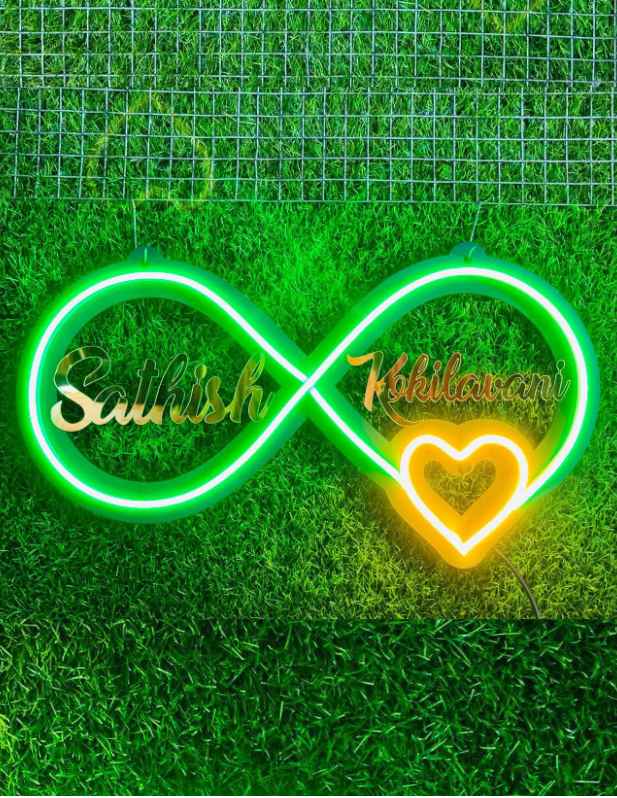 Shop Neon Name Signs For Couple