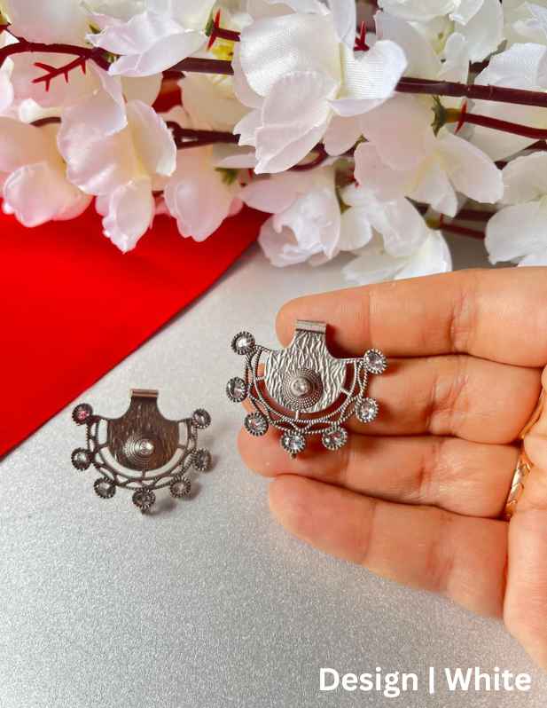 Small Oxidised Earrings multicolor