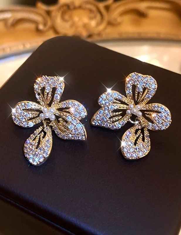 Zircon Stud Earrings shop now