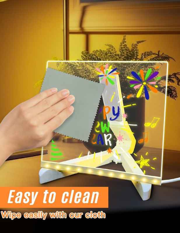 Customize Acrylic Led Writing Board