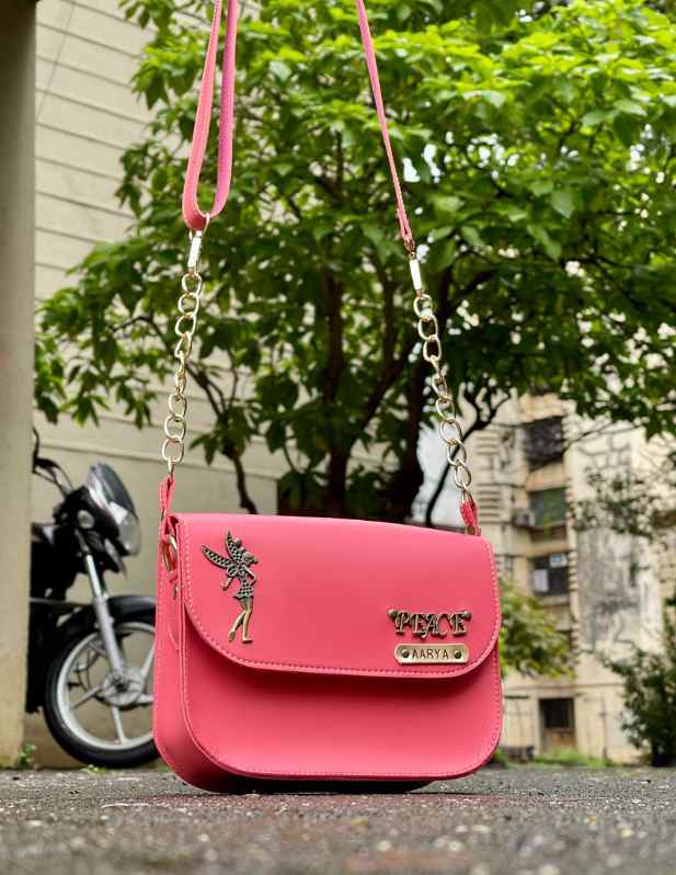 Customized Premium Leather Ladies Sling Bags